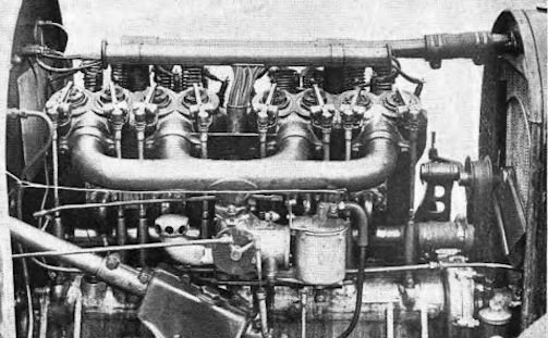 Benz Prince Heinrich (Henry) Race Car Engine