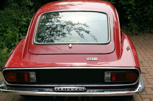 Triumph GT6 MKIII rear (1970-1973) Triumph GT6 MKIII Repair Manual (1970-1973)