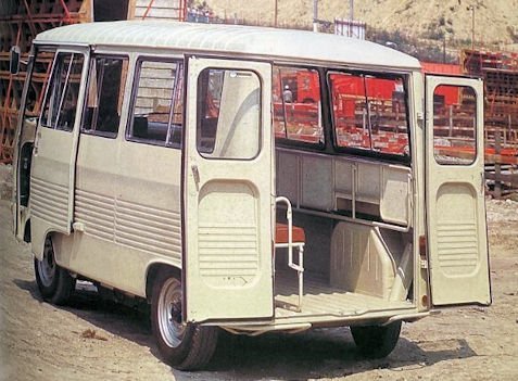 Peugeot J7 rear (1965-1980) Peugeot J7 Specifications and Repair Manuals (1965-1980)