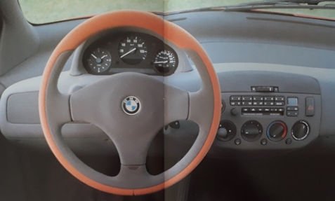 BMW E1 Prototype dash view BMW E1 Prototype