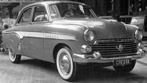 Vauxhall Cresta Specifications E (1954-1957)