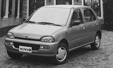 Subaru Vivio car history (1992-1998) Subaru Vivio Specifications (1992-1998)