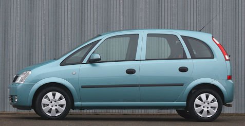 Vauxhall Opel Meriva A specifications