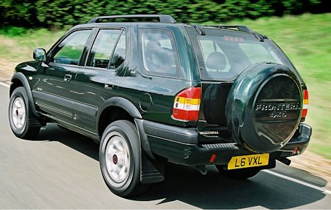 Vauxhall Opel Frontera 2nd gen Technical details (1998-2004)