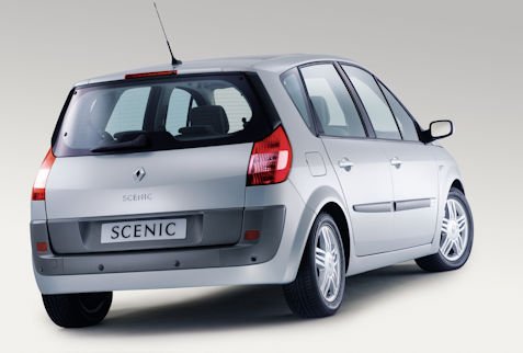Renault Scénic II rear view (2003-2009) Renault Scénic II Specifications (2003-2009)