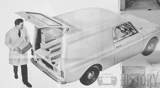 Commer Imp Van from 1965 to 1970