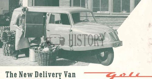 Goliath Goli motor car history