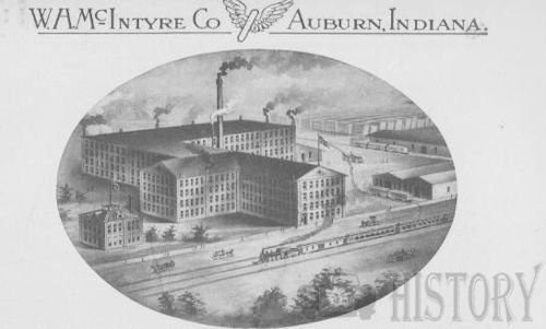 W. H.McIntyre Automobile Company American Automotive manufacturer Auburn, Indiana; USA From 1909 to 1915 W. H.McIntyre Automobile Company American Automotive manufacturer Auburn, Indiana; USA From 1909 to 1915