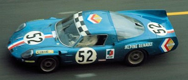 Alpine A210 side view