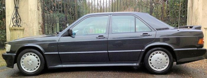 Mercedes 190E-side view cosworth