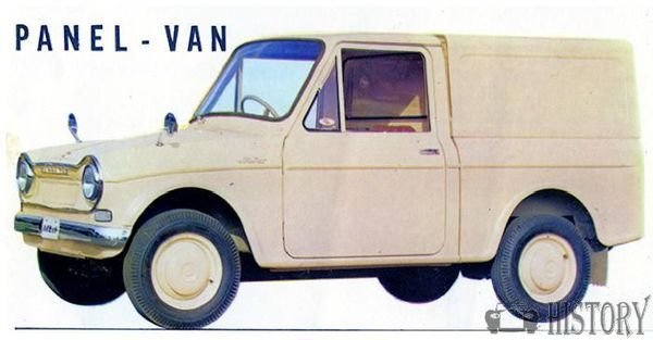 Daihatsu Hijet First generation panel van 1960
