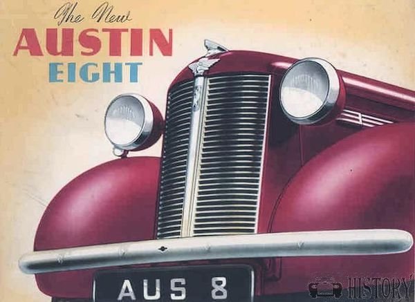 Austin 8 Car history and range 1939 to 1947