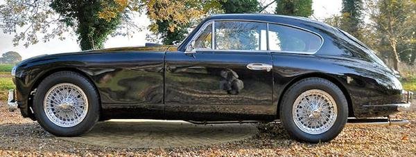 Aston Martin DB2/4 side view 1957 coupe