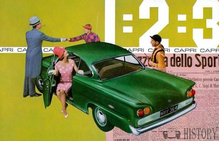 Ford (europe) - Ford Consul Capri (1961-1964)