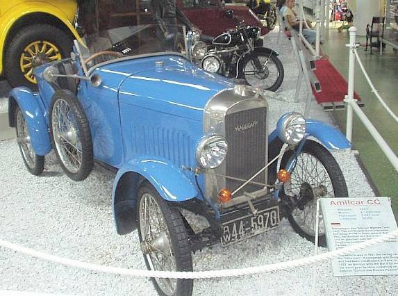 Amilcar CC front view Amilcar CC front view