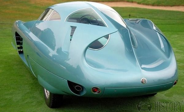 Alfa Romeo BAT-7 rear view