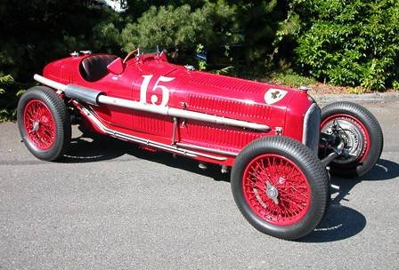 Alfa Romeo P3 gp car 1930s