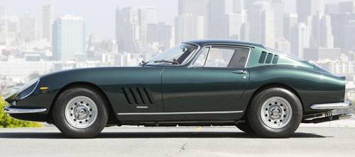 Ferrari 275GTB car side Ferrari 275GTB car side view