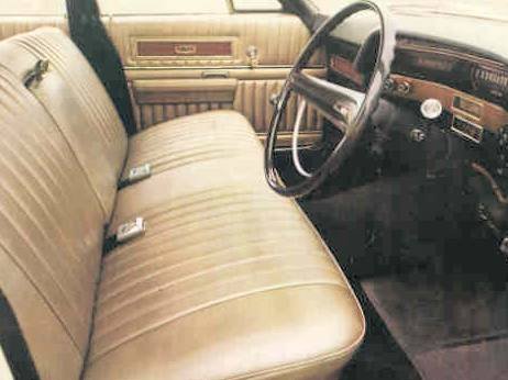 1969 Ford Galaxie LTD interior