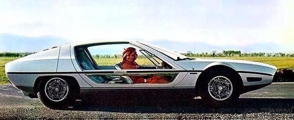 Lamborghini Marzal Concept Car side view