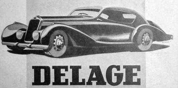 the Delage d6-70