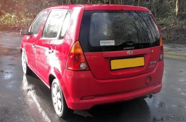 Daihatsu YRV Technical details 