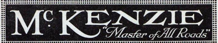 McKenzie British automobile manufacturer Birmingham McKenzie British automobile manufacturer Birmingham