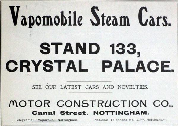 Vapomobile History (1902-1904) Vapomobile History (1902-1904)