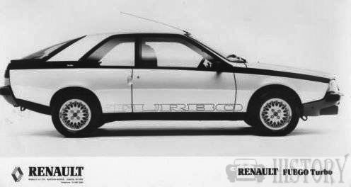 Renault Fuego turbo car