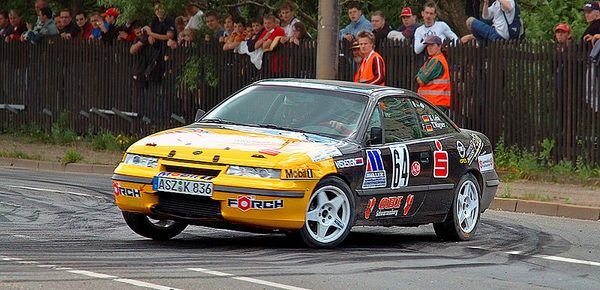 Vauxhall Opel Calibra 4x4 race