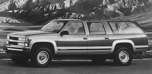 Chevrolet Suburban Technical details specifications Eighth Generation 