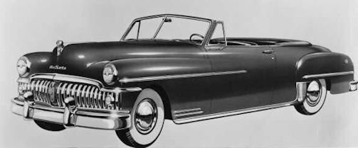1950 DeSoto Service Guide custom convertible