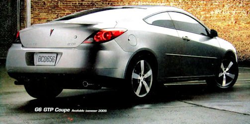 Pontiac G6 Technical details and specifications