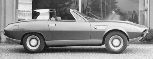 Bertone BMW 2800 Spicup concept car (1969)