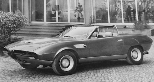 Bertone BMW 2800 Spicup concept car (1969)