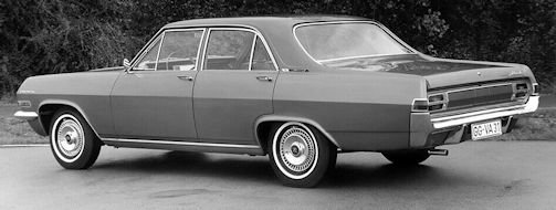 Opel Admiral A specifications (1964-1968)