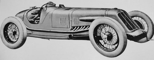 Maserati 8C 2500 Race car