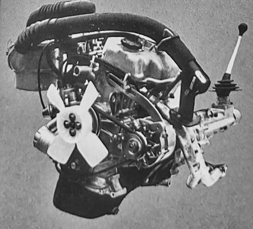 Mitsubishi 2G2 359cc engine Technical details and specifications