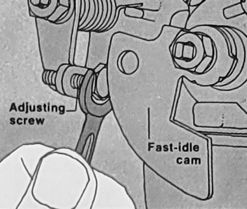 Stromberg CD carburettor adjust the choke operation