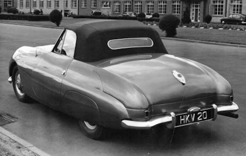Triumph TR-X Roadster specifications "Silver Bullet"