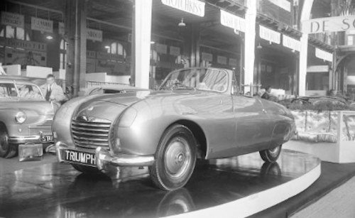 Triumph TR-X Roadster "Silver Bullet"