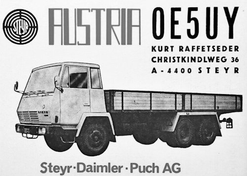 Steyr-Daimler-Puch AG Timeline