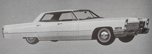 1967 Cadillac 4-door sedan