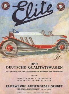 Elite-Werke AG cars