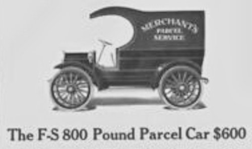 FS Motors Company Automotive manufacturer Milwaukee, Wisconsin; USA From 1911 to 1912.