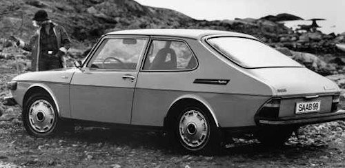 Saab-99 rear
