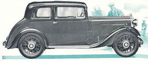 Morris Fifteen coupe 1930s