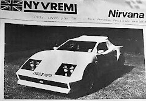 Nyvrem Cars Limited  Automotive Car manufacturer of Weston-super-Mare , Somerset;United Kingdom From 1986.