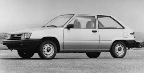 Toyota Tercel Corsa 2nd Generation L20 (1982-1986) 