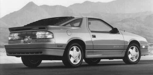 1990 Dodge Daytona Shelby rear